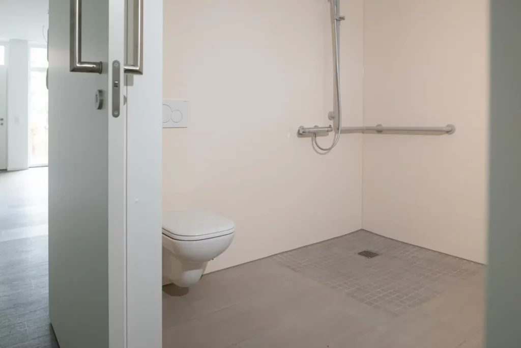 Badezimmer im Wohnheim