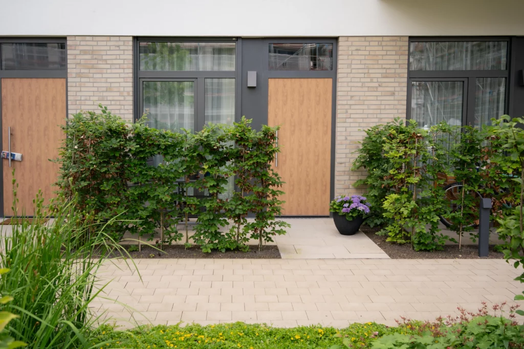 Eingang zu Bewohnerzimmer