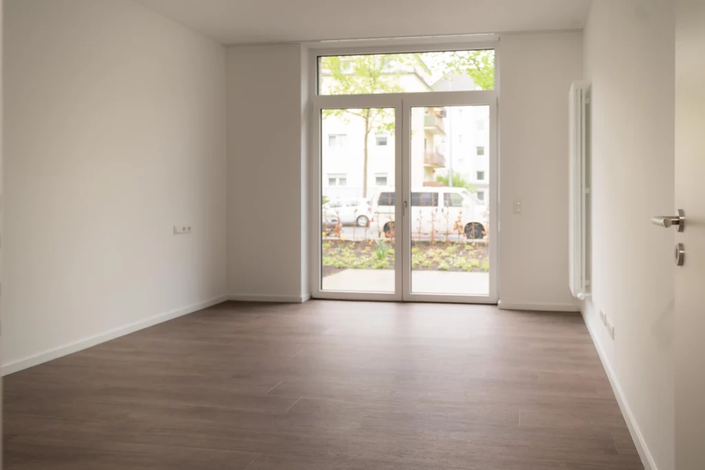 Leeres Bewohnerzimmer